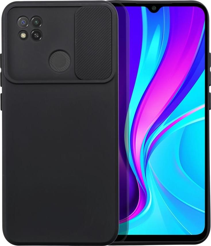 Puzdro na mobilný telefón SLIDE vhodné pre XIAOMI Redmi 9C čierne