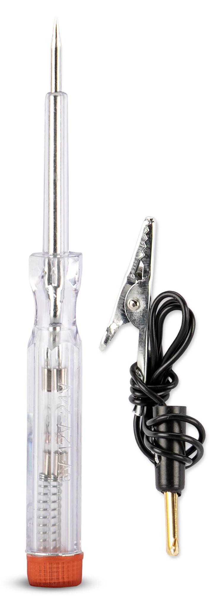 HEYNER® Spannungsprüfer Auto Spannungs Prüfer mit Prüflampe Stromprüfer Kfz Pkw Lkw 566100