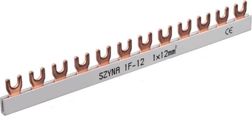 Pawbol Anschlussstromschiene, Kamm 1F S-12 12mm2