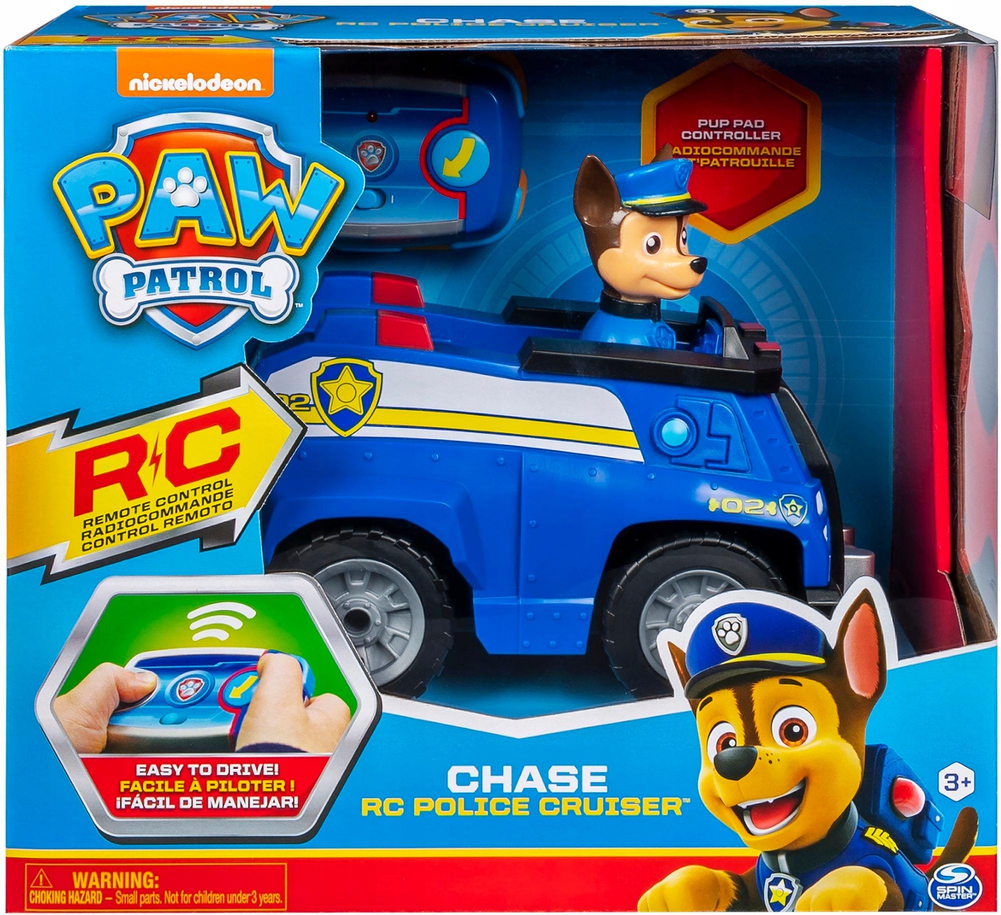 Ferngesteuertes Polizeiauto RC Chase Paw Patrol Spin Master Für Kinder Auto
