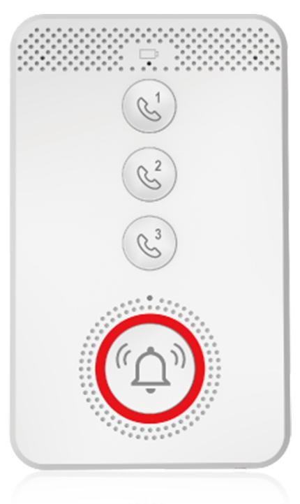 Lixada Drahtloses Pfleger-Pager-Rufsystem fuer aeltere Menschen, SOS-Notruftastenalarm, tragbarer Ein-Klick-Anruferalarm, 4G-Sprachnotrufalarm, Zwei-Wege-Gegensprechanlage, Telefonbenachrichtigung zur Sturzpraevention und Altenhilfe