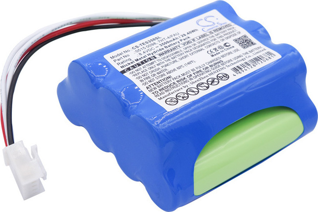 TECHTEK Akku Kompatibel mit [Testo] 350, 350 EPA, 350 Plus, 350-S, 350-S Flue Gas Analyse, 350-XL Flue Gas Analyse, 350-XL Flue Gas Analyser Ersetzt 0515 0098