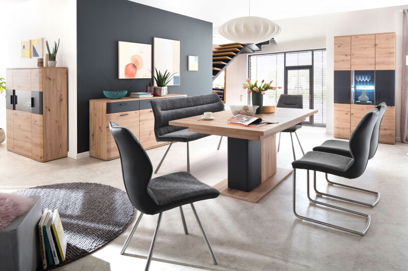 Tisch HARPER MADANG BHT 180x77x100 cm braun 999971