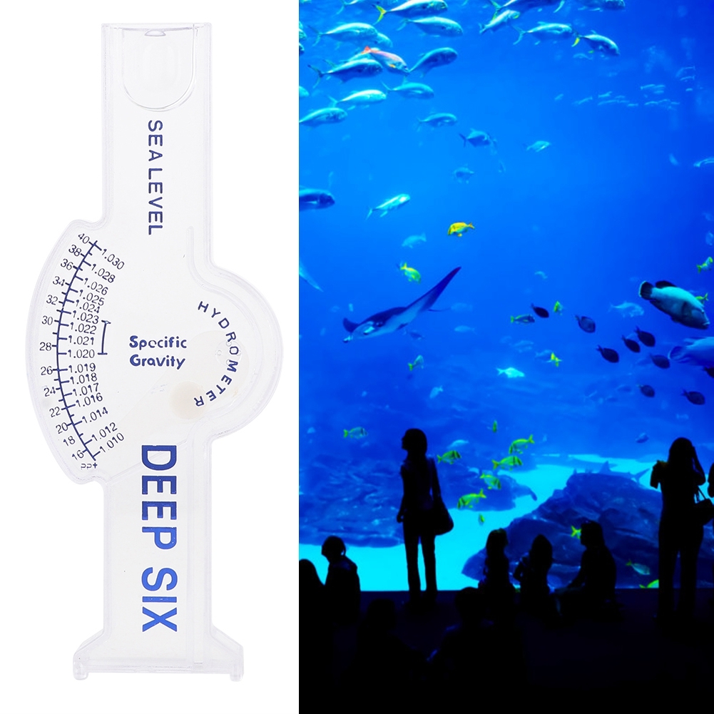 Cocosity Salzgehalt-Messgerät,Salzgehalt-Tester,Salz-Messgerät,Salz-Tester,Aquarium Salzgehalt-Messgerät