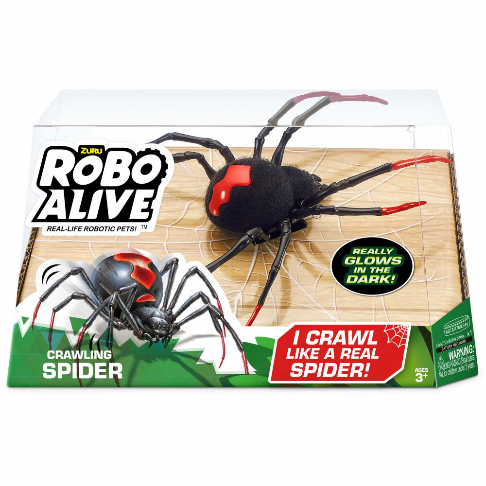 ZURU Robo Alive Kriechende Spinne, Spielfigur 7151