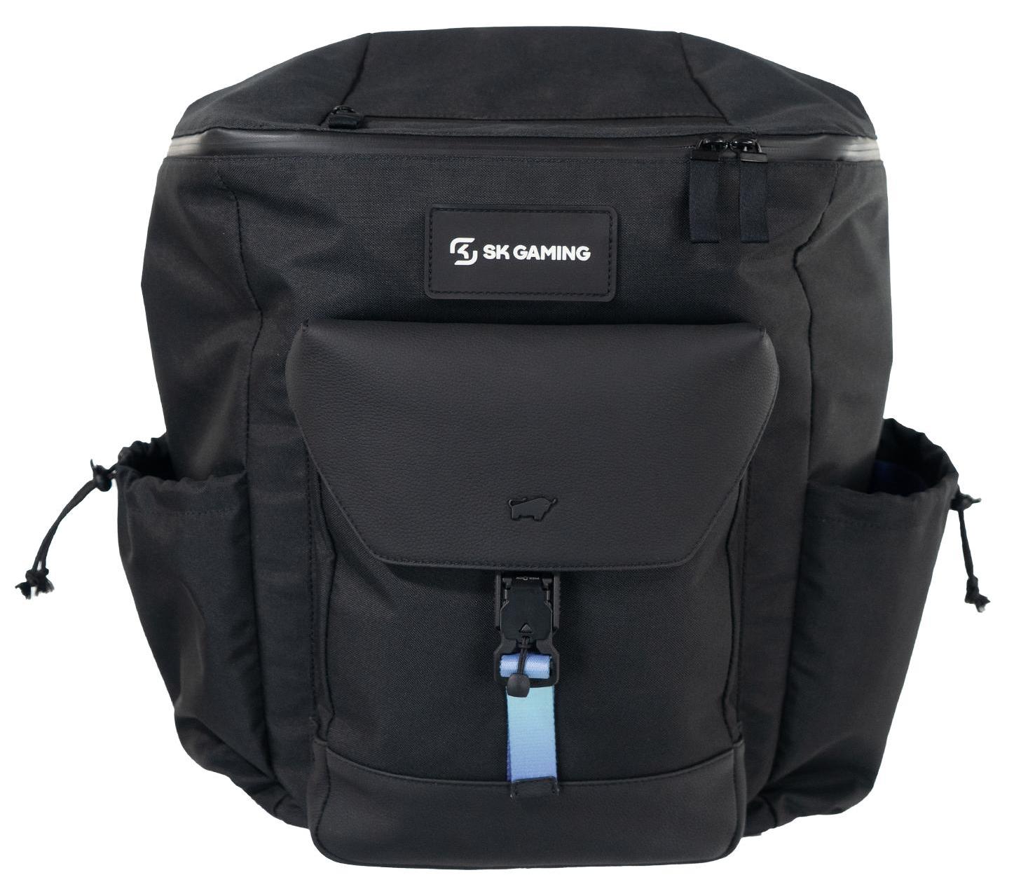 Braun Büffel Rucksack SK Gaming Rucksack XL schwarz Herren - Leder