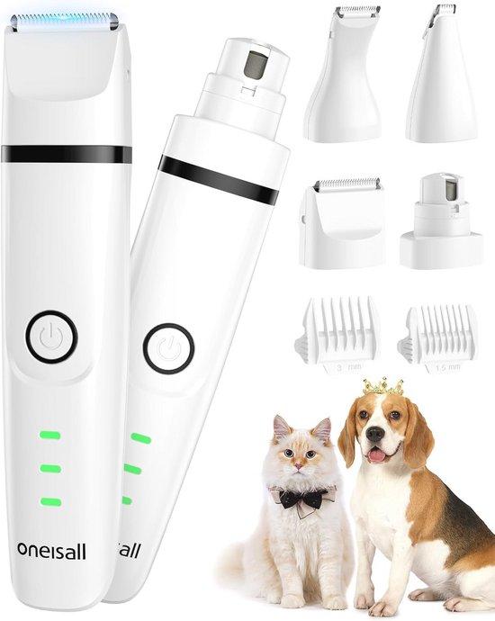OEM 4in1 Tierfriseur mit Akku-Trimmer und Klauen-Schneider 2026
