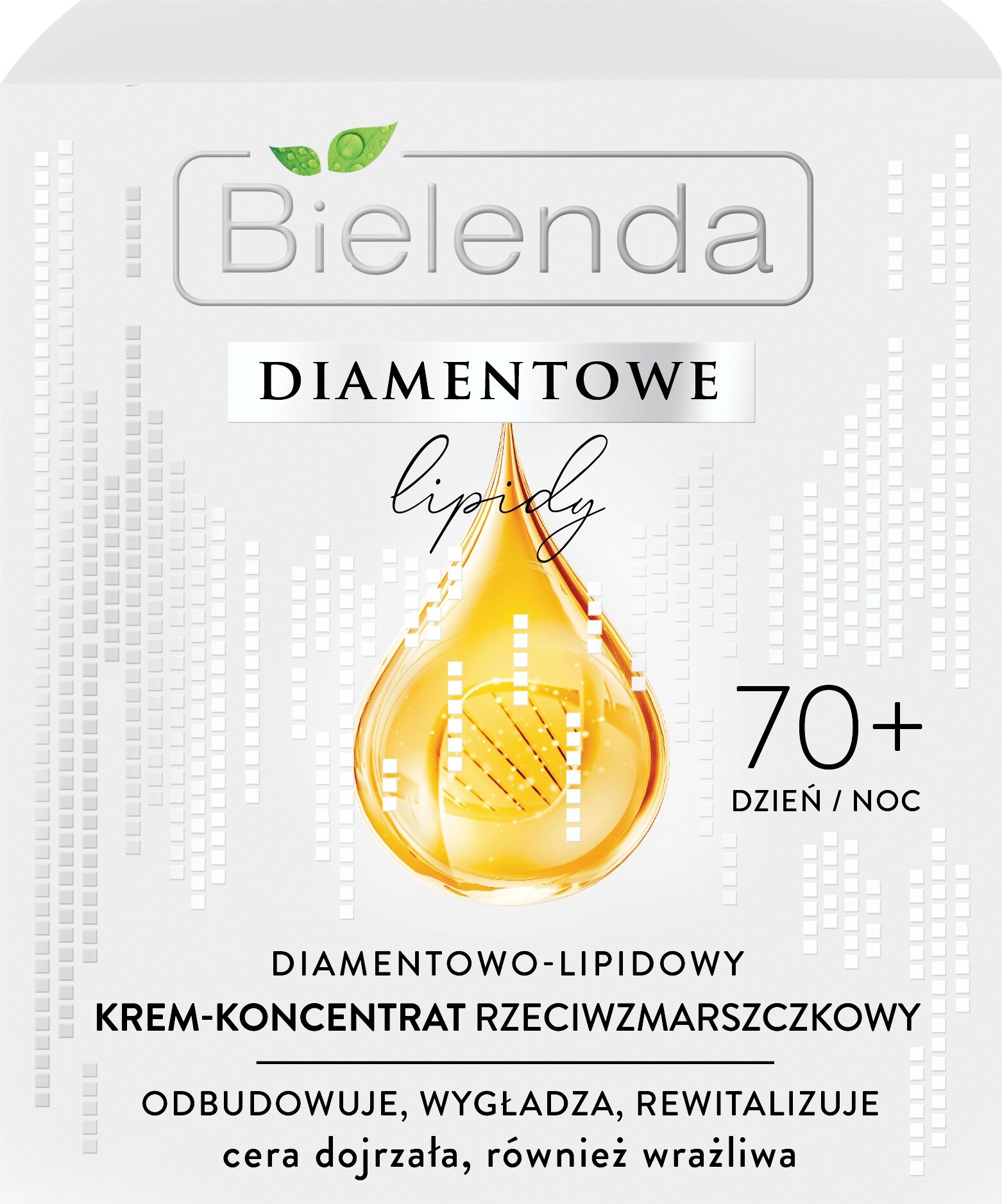 Bielenda Professional Bielenda Diamentowe Lipidy 70+ Diamentowo-Lipidowy Creme