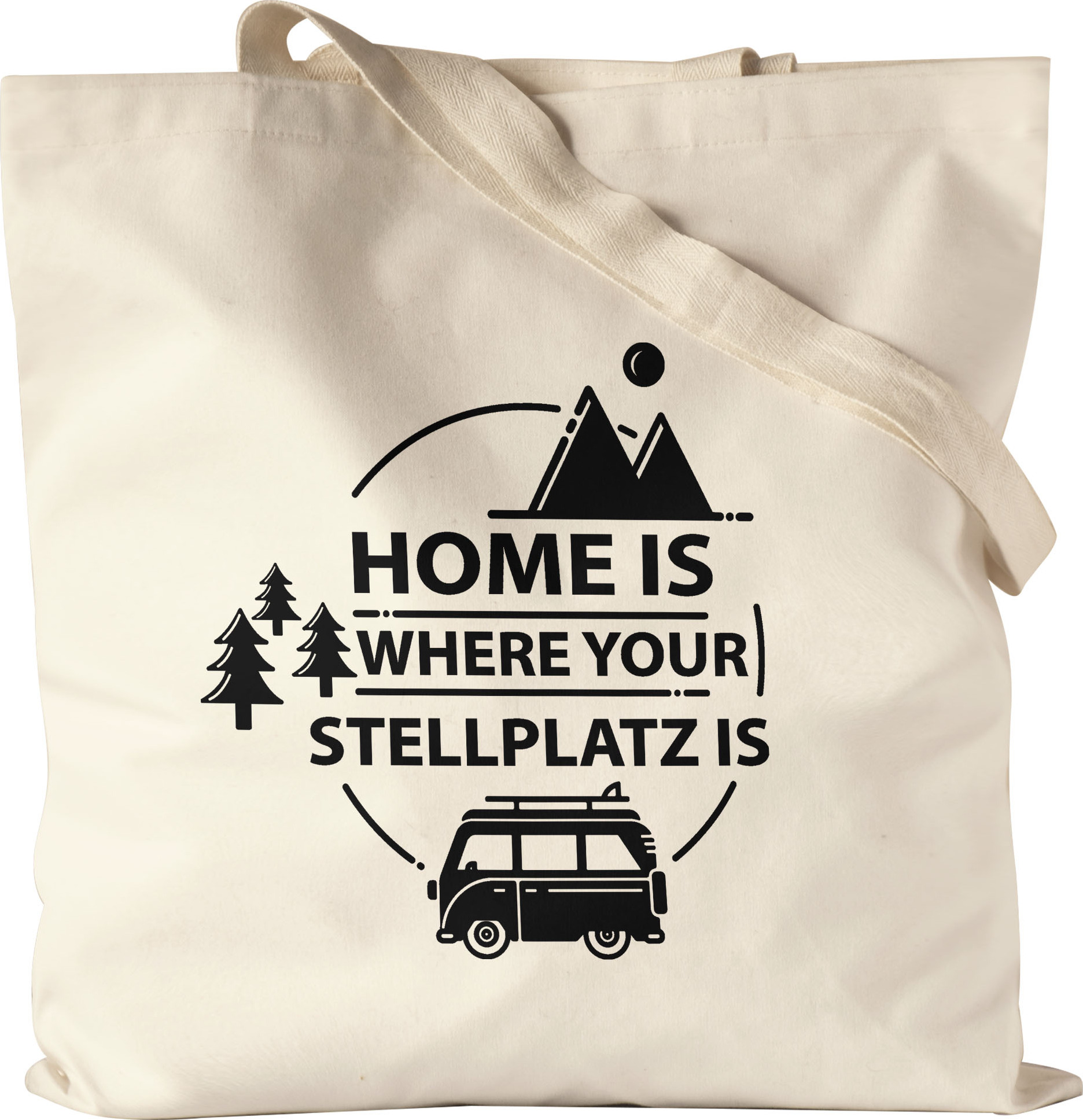Camping Beutel mit Spruch Lustig Home is Kaufland.de