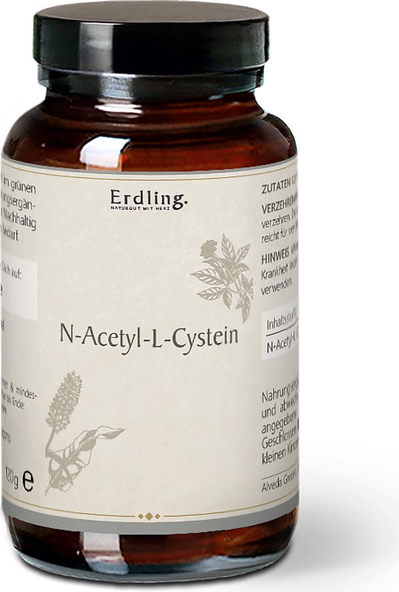 Erdling NAC - N-Acetyl-L-Cystein Pulver - 120g