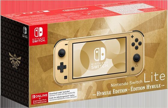 Nintendo Switch Lite Hyrule Edition