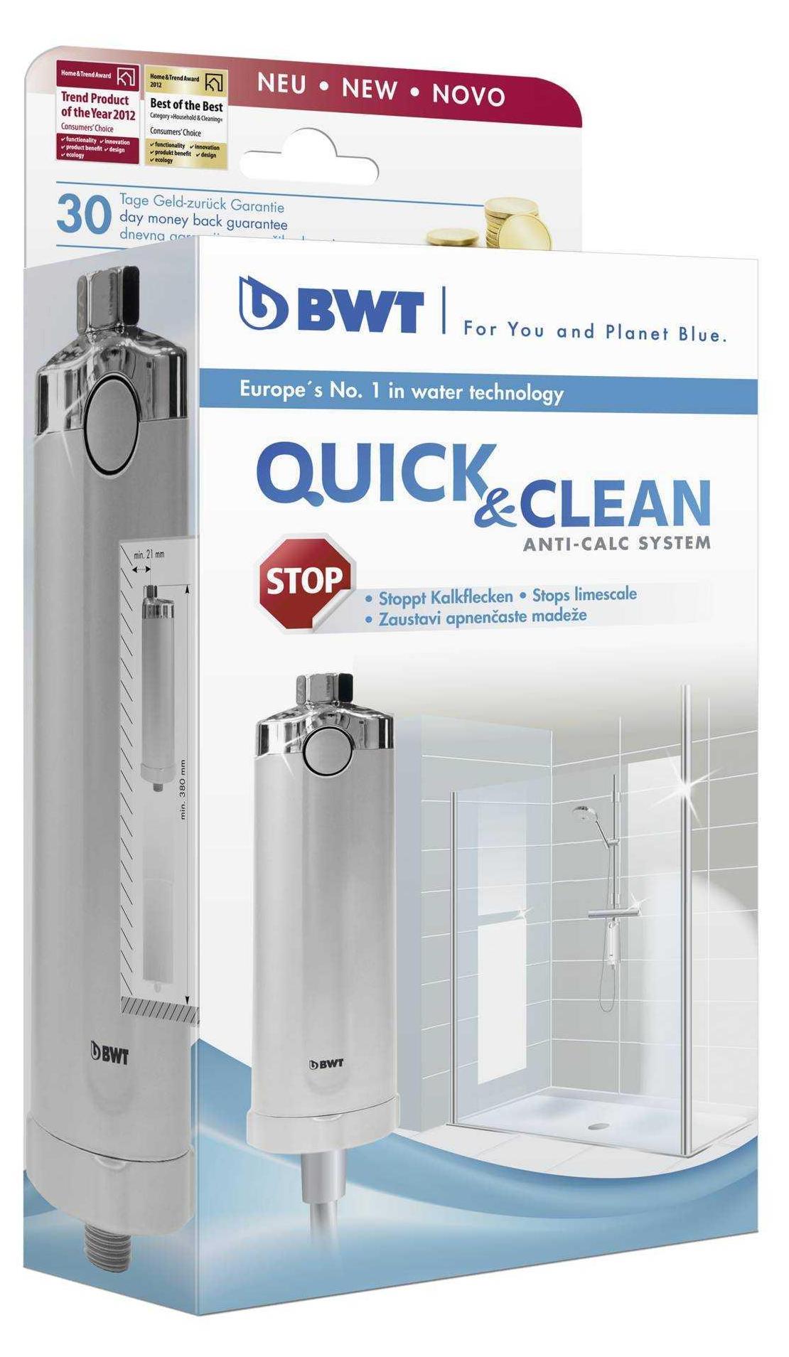BWT Quick & Clean Filter Anti-Calc Cartridges 3-Pack - Crema
