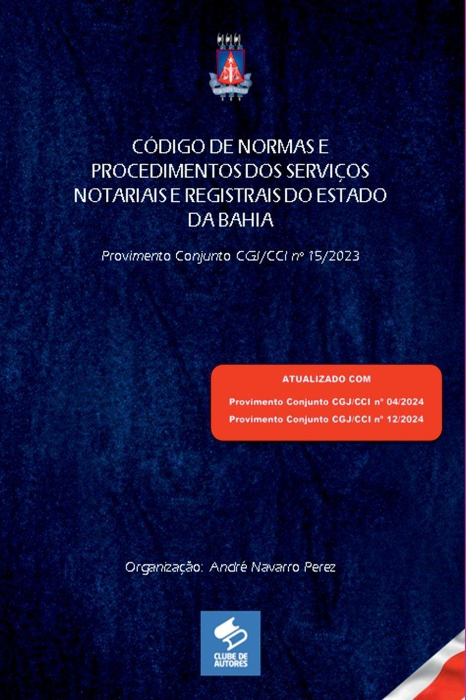 Clube De Autores Code der Vorschriften und Verfahren für notarielle Dienstleistungen und Register