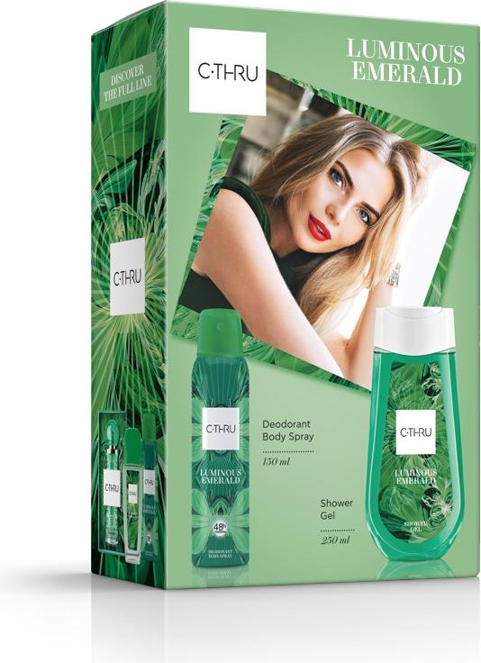 Darčeková súprava C-Thru Luminous Spray & Shower Gel