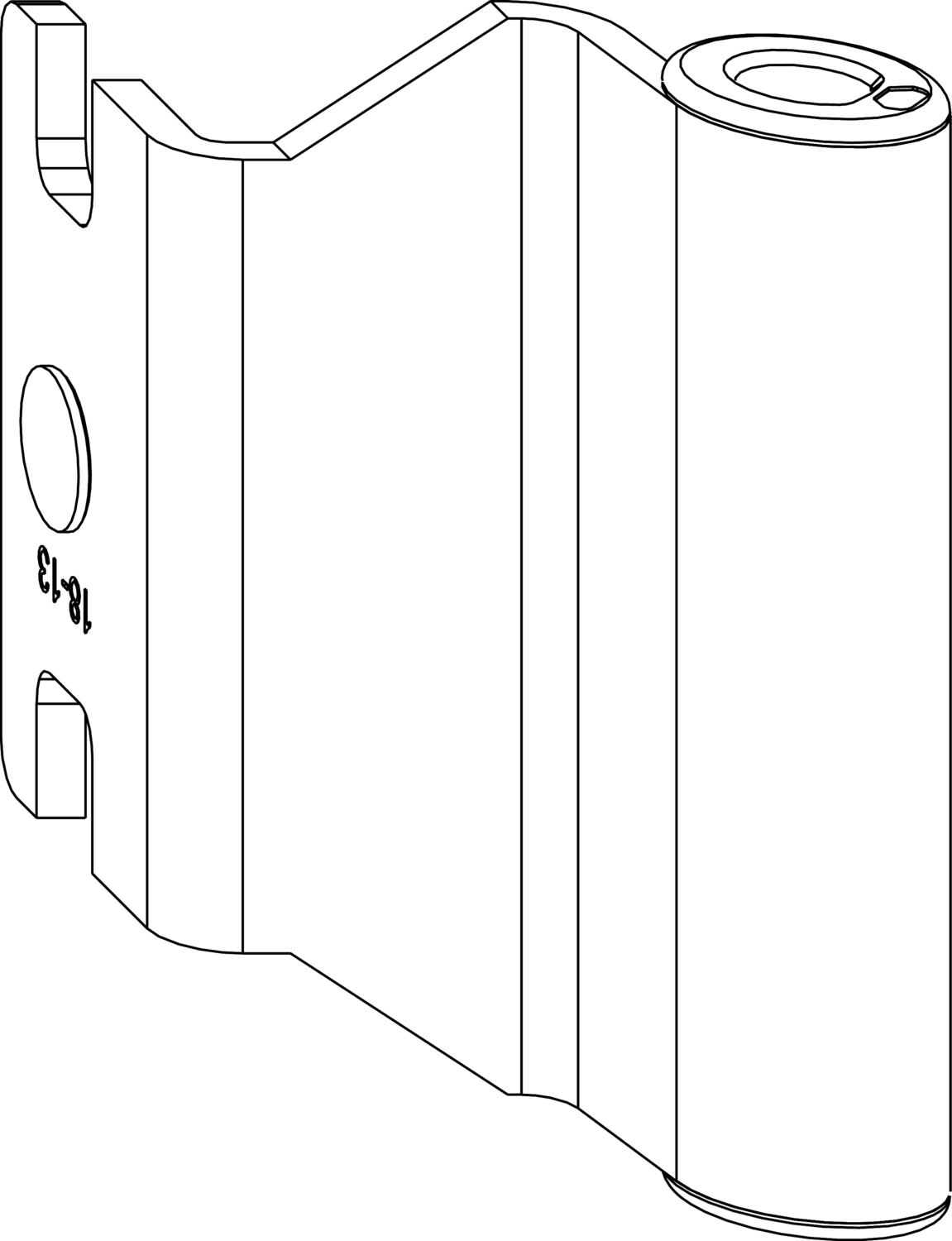 Maco Mutli 202537 Bandwinkel DTuni 12/20-13 mm Fensterbeschlag 160 kg silber