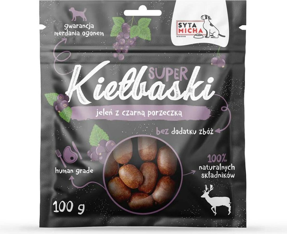 SytaMicha SYTA MICHA Hirschwürstchen mit schwarzer Johannisbeere 100g