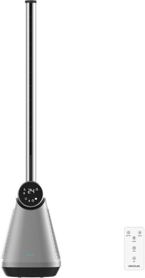 Cecotec Turmventilator EnergySilence 9890 Skyline Klingenlos Dunkel