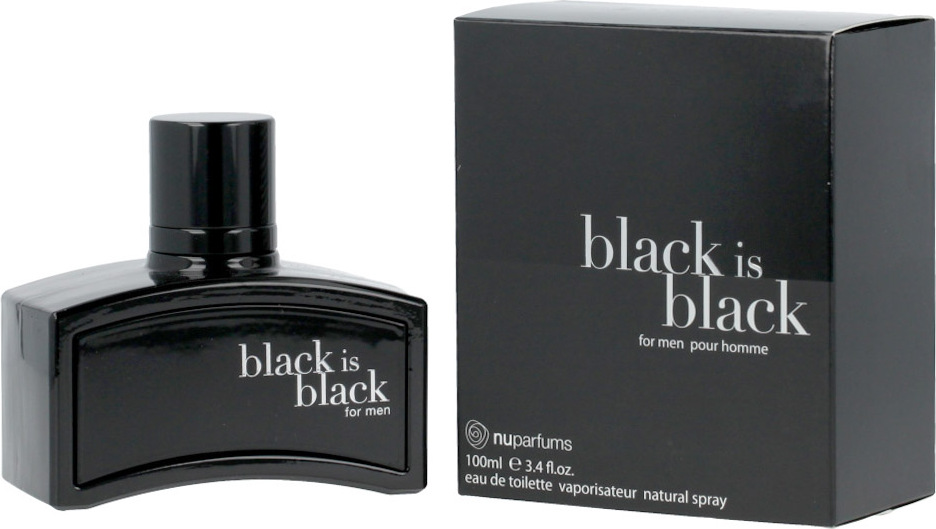 Nuparfums Black Is Black toaletná voda pánska 100 ml