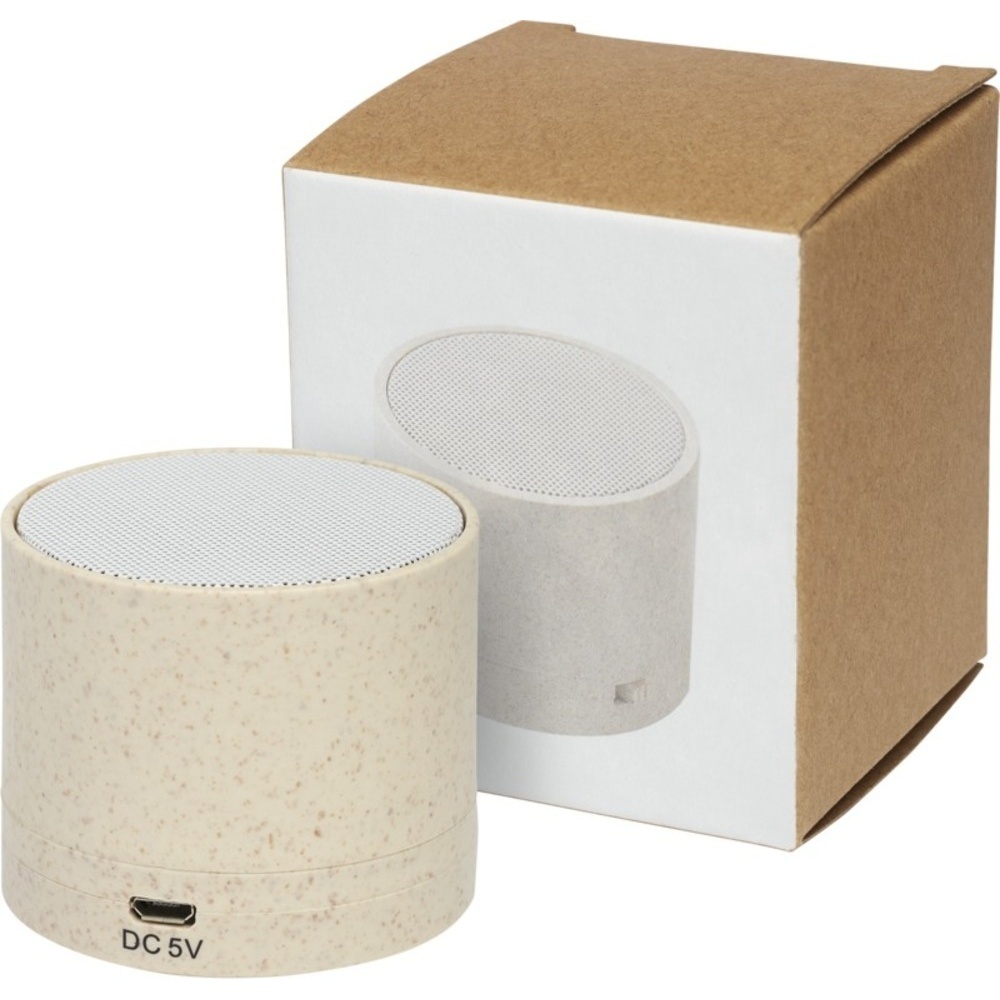 Avenue - Bluetooth reproduktor "Kikai", pšeničná slama PF3682 (jedna veľkosť) (Béžová)