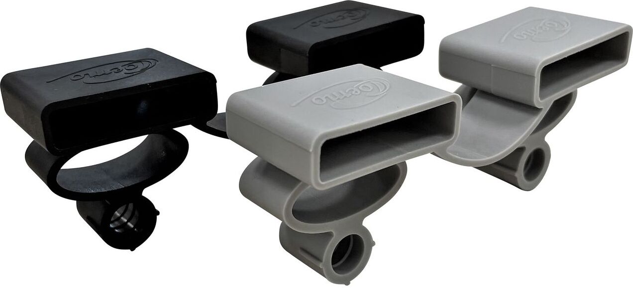 Coemo Kappen Duo 35 x 8 cm Set 10 Stk für Lattenroste Ersatzkappen Grau