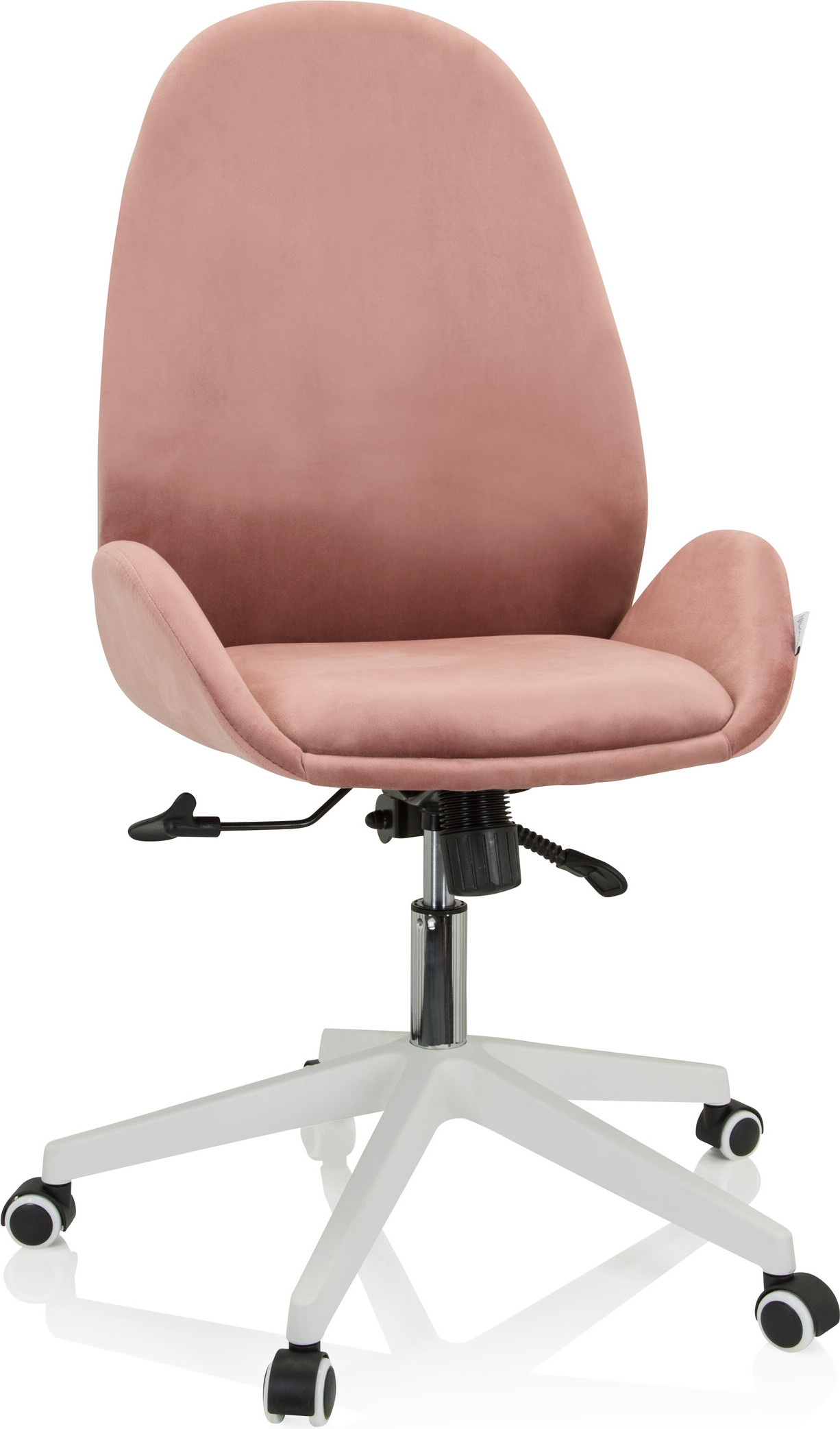 hjh OFFICE Home Office Kancelárska stolička AVEA Kancelárska stolička s podrúčkami Látková otočná stolička