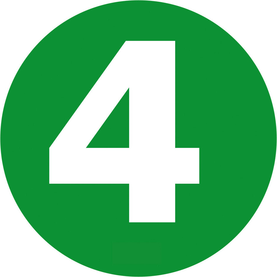 Aufkleber Lampa Klassifizierung Euro - 4 98438