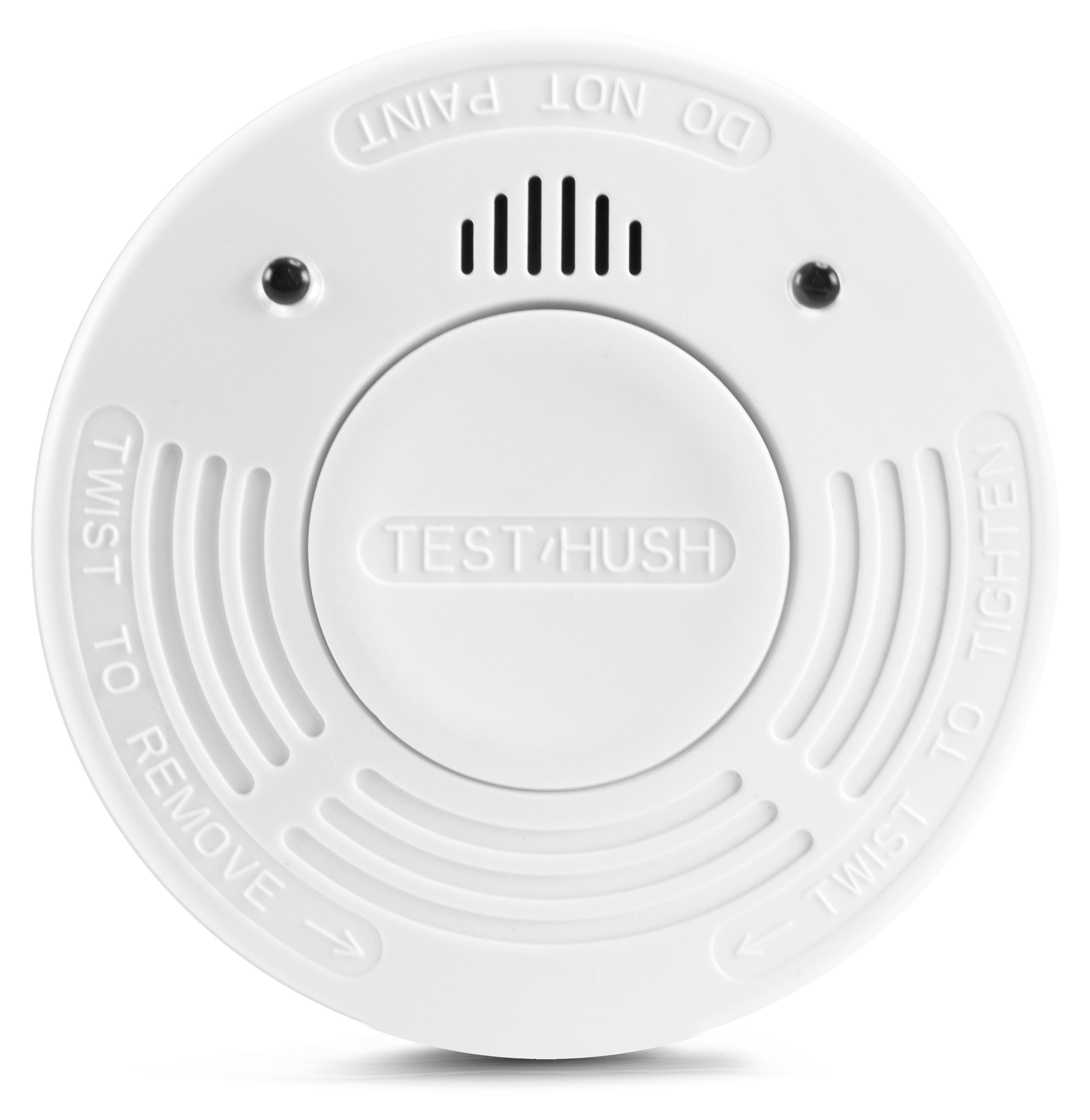 Alecto SA-110 QUAD - Rauchmelder mit 10 Jahren Batterie- und Sensorlaufzeit, 4er-Pack A004251