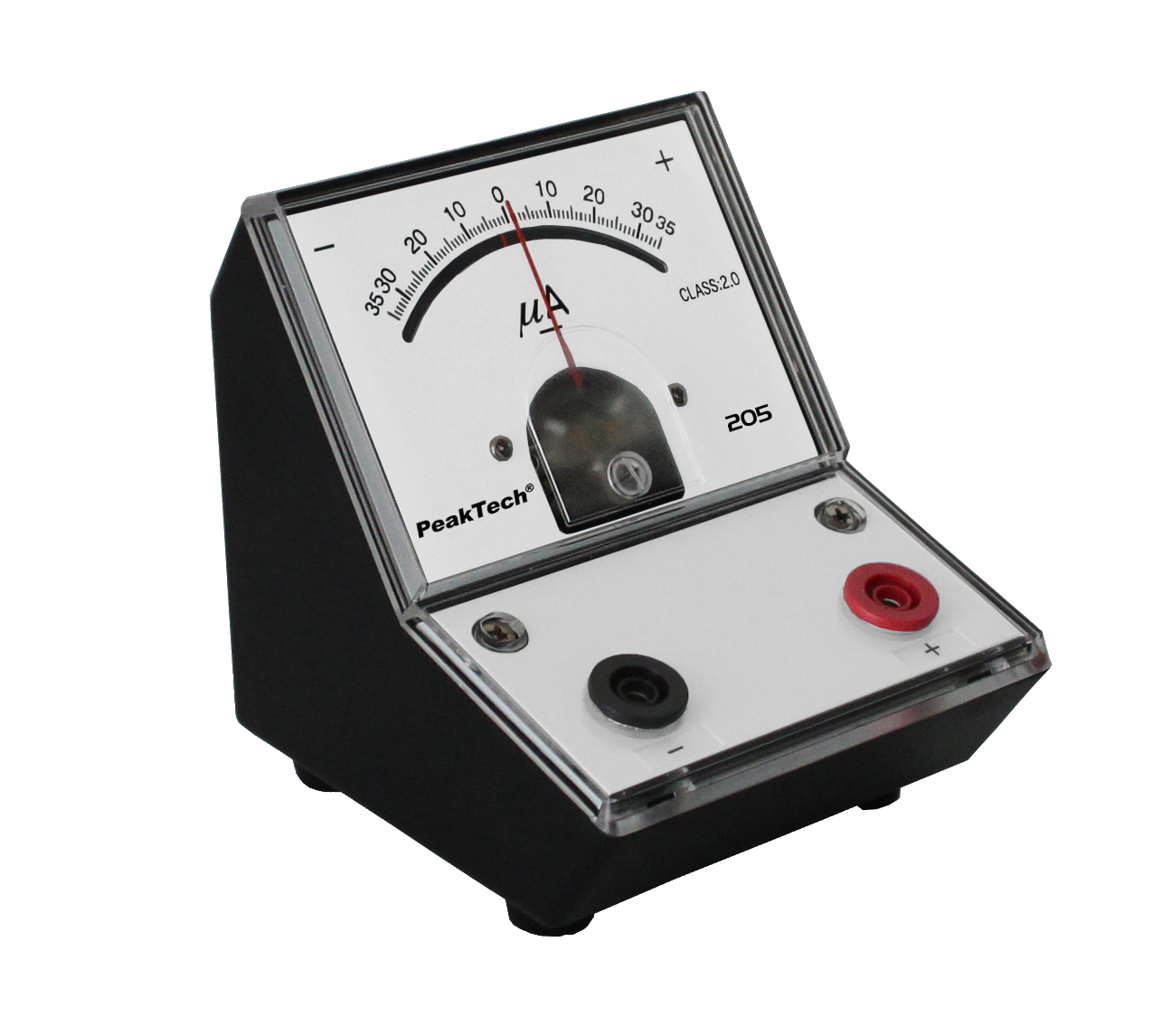 PeakTech P 205-08 Analog-Galvanometer ±35 µA DC – Präzises Mikroamperemeter für Labor & Ausbildung