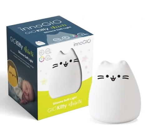 Innogio kindernachtlicht baby Nachtlichtlampe Nachtlicht Silikon-Kindernachtlicht Kitty mini