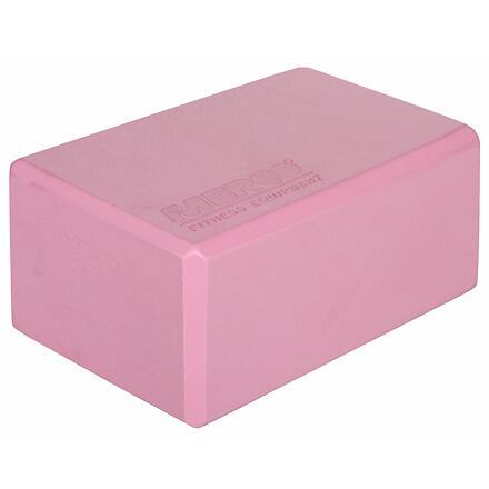 Merco Yoga Block, Yogablöcke, rosa, Höhe/Breite: 10 cm E40910