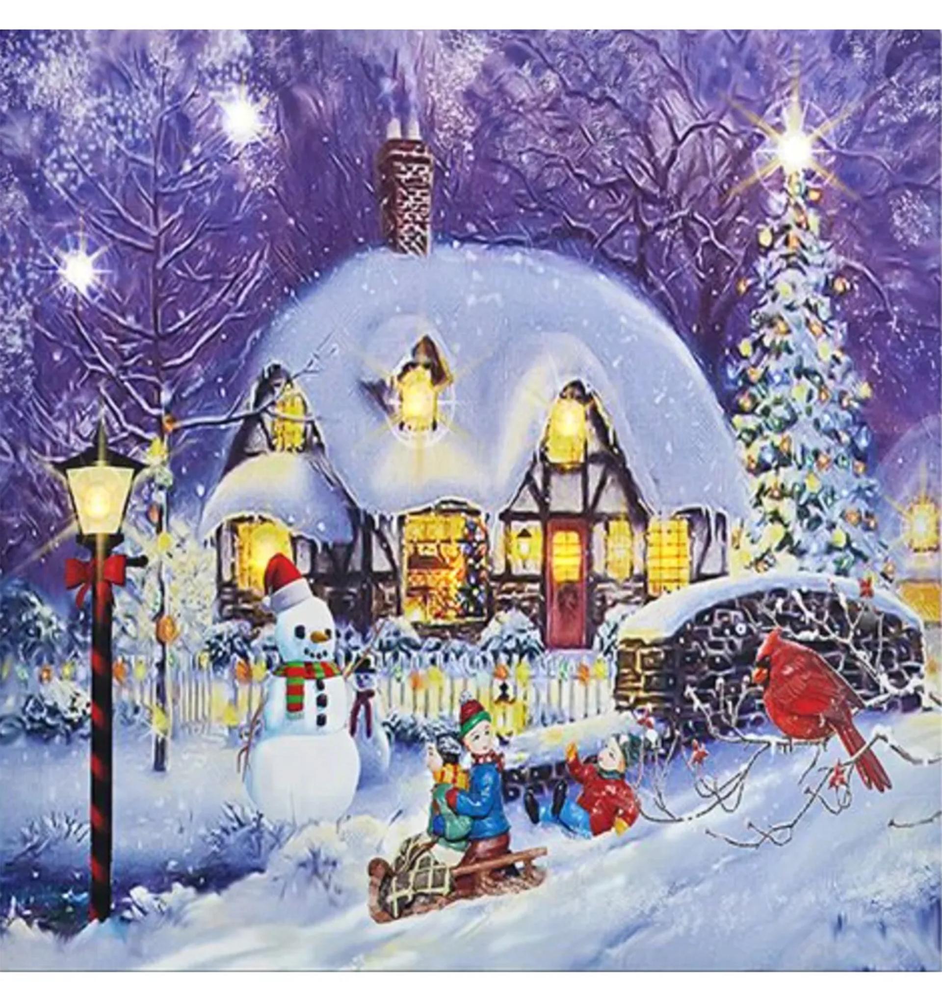 Markslöjd MARKSLOJD LED-Weihnachtsbildmotiv 30x30 cm MAR 704361