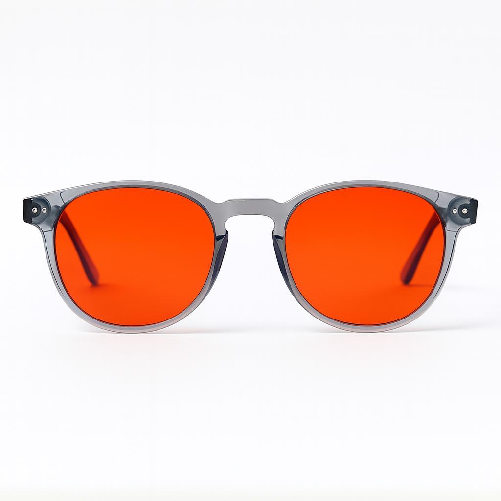 Alina Blaulichtfilter Brille – Medium – Anti Blaulicht – Rote Gläser – 99,9 % Blockierung – Computerbrille Lm-113-15
