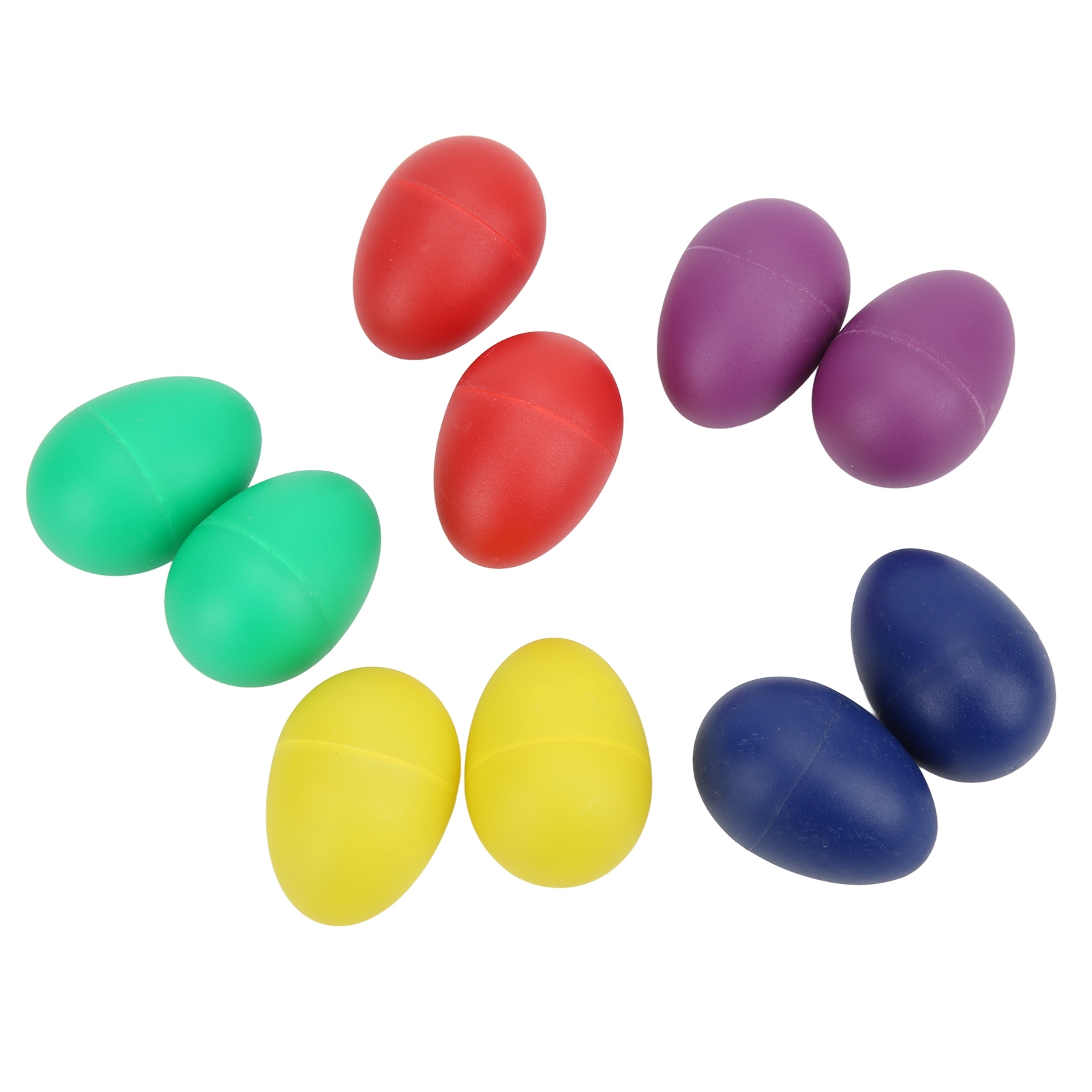 Cocosity Musikalisches Ei,Eierschüttler,Bunte musikalische Eier,Plastik-Eierschüttler,Hand-Percussion-Schüttler,Percussion Instrument Spielzeug