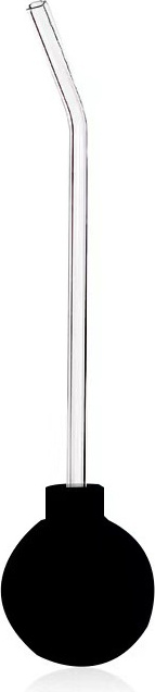 INF 15° gebogenes Tonsillensteinentfernungswerkzeug mit Schröpfkopf 304552