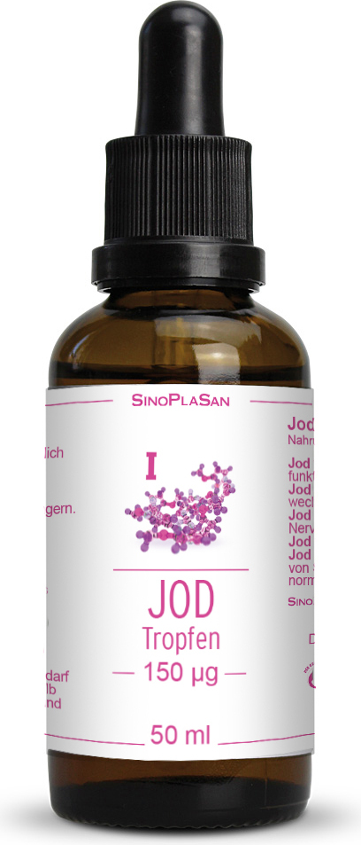 SinoPlaSan AG SinoPlaSan Jod Tropfen 150 ug, 50 ml Lösung 16822715