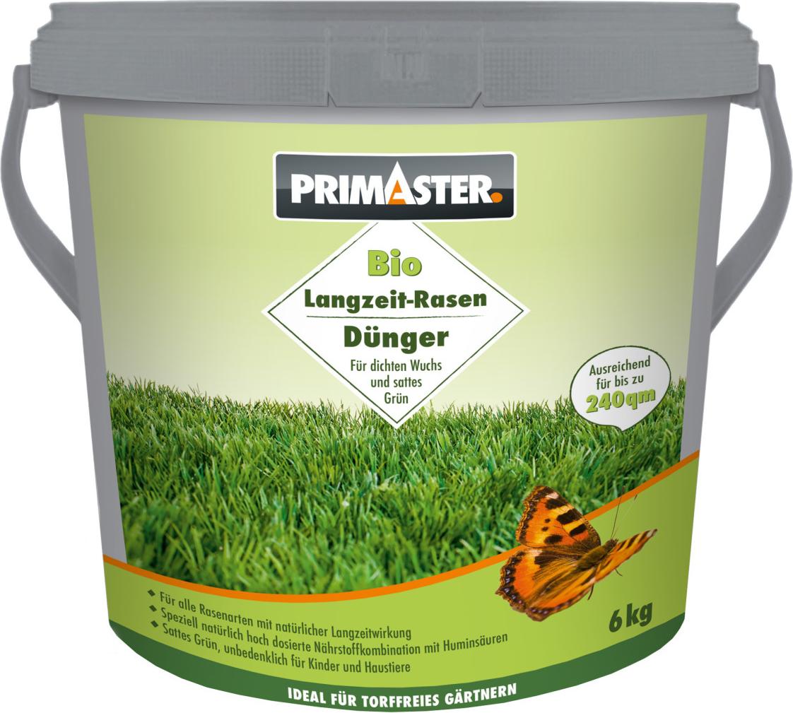 Primaster Langzeit Rasendünger 6 kg für 240 m²