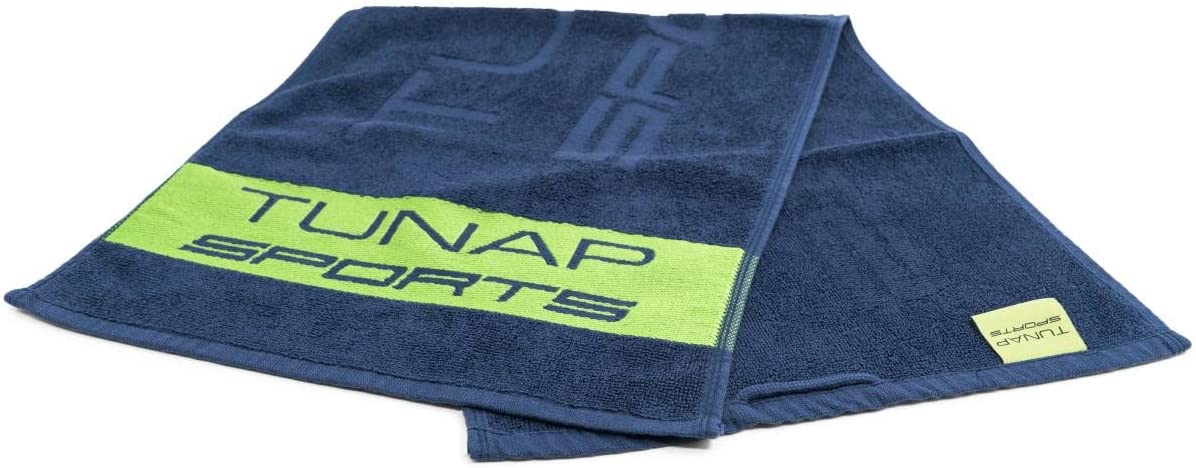 Tunap Sports Handtuch 80 x 40 cm Blau - Robustes Sporthandtuch für Radfahrer 32628