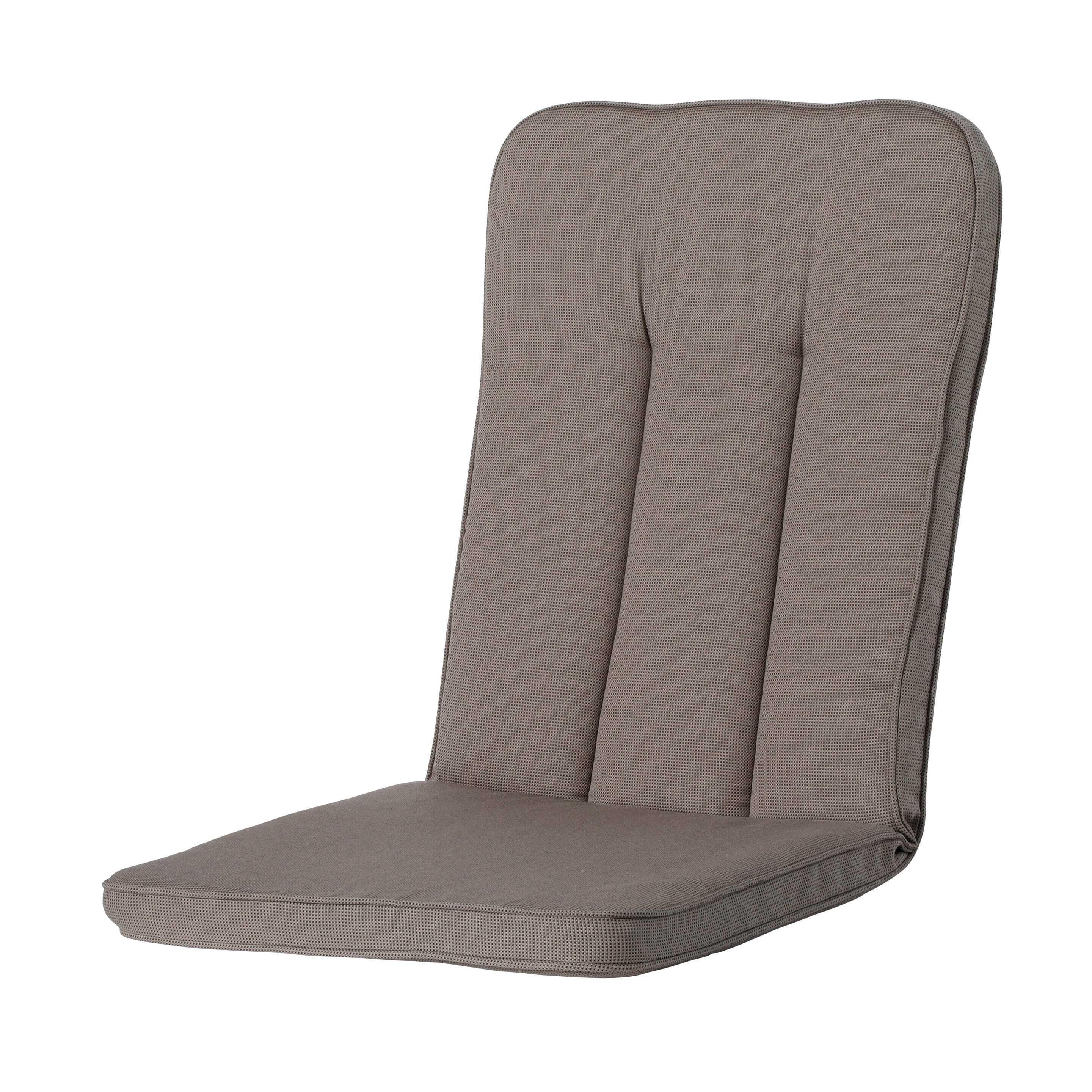 Madison Tuinstoelkussen Exelsior 110x48 cm Rib Leber, wasserabweisend, passend für Kettler Exelsior, Primero, Balero EXEHF116