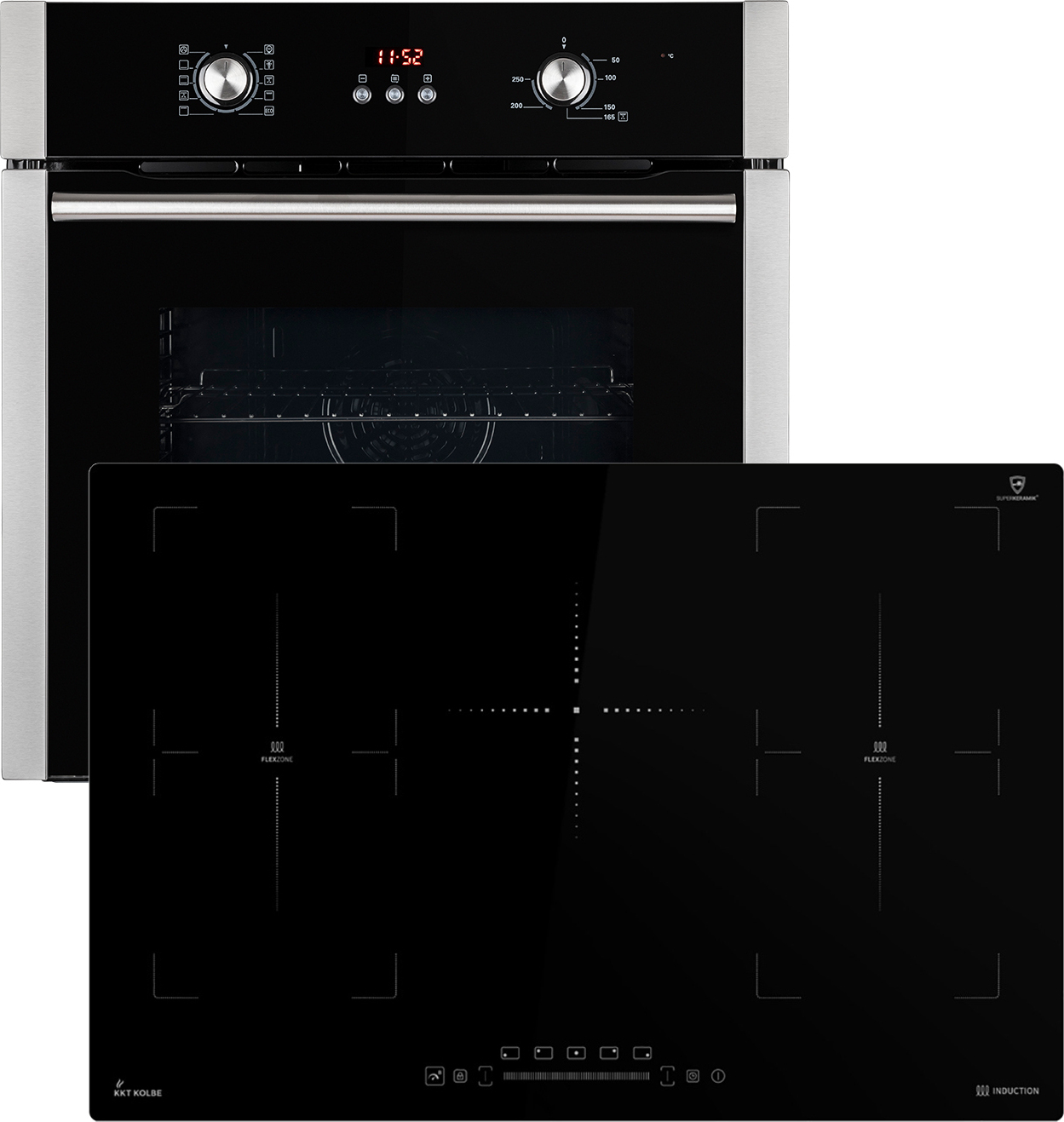 Backofen und Induktionskochfeld SET8805IH77FZ