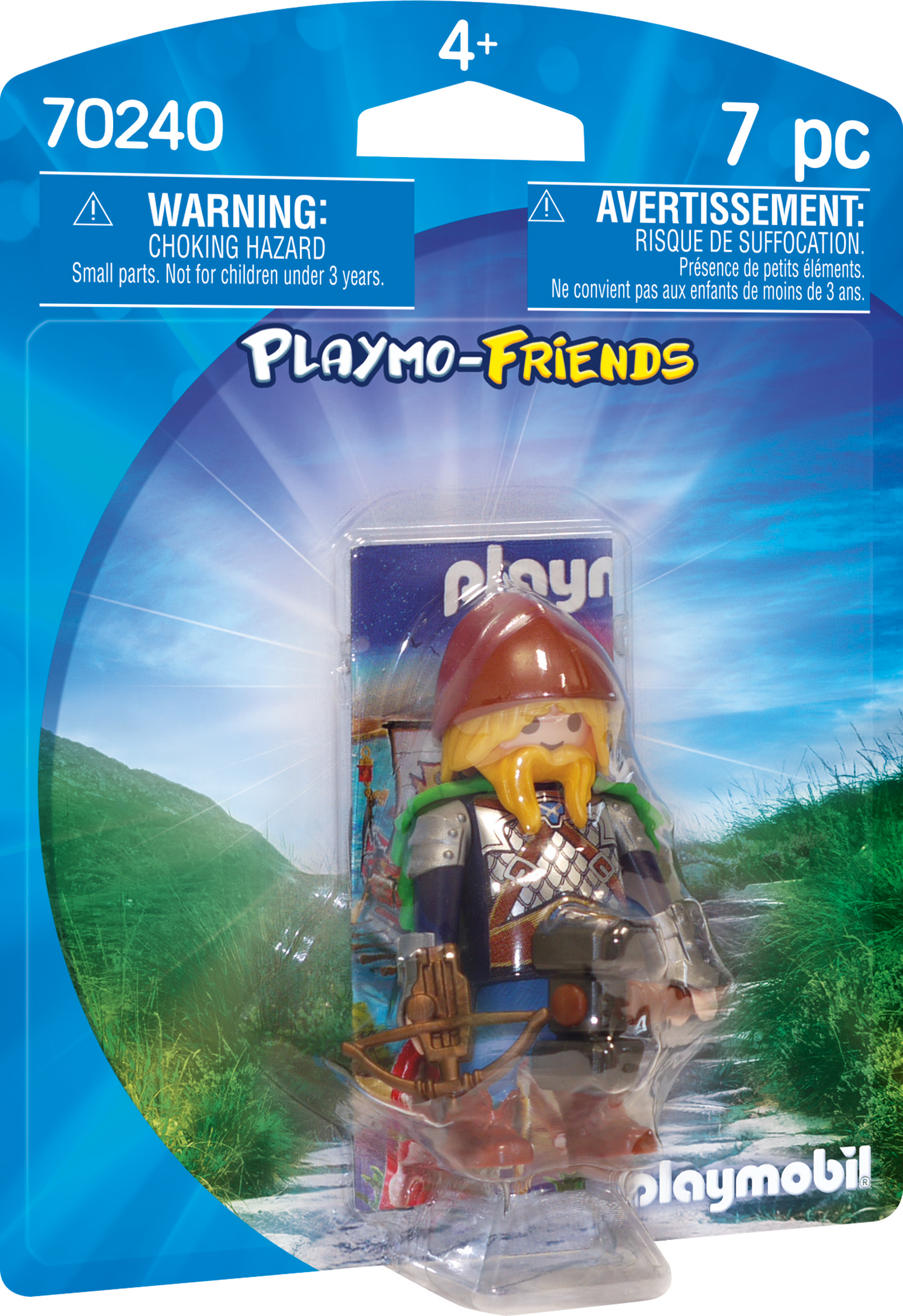 PLAYMOBIL, Zwergenkämpfer, PLAYMO-FRIENDS, 70240