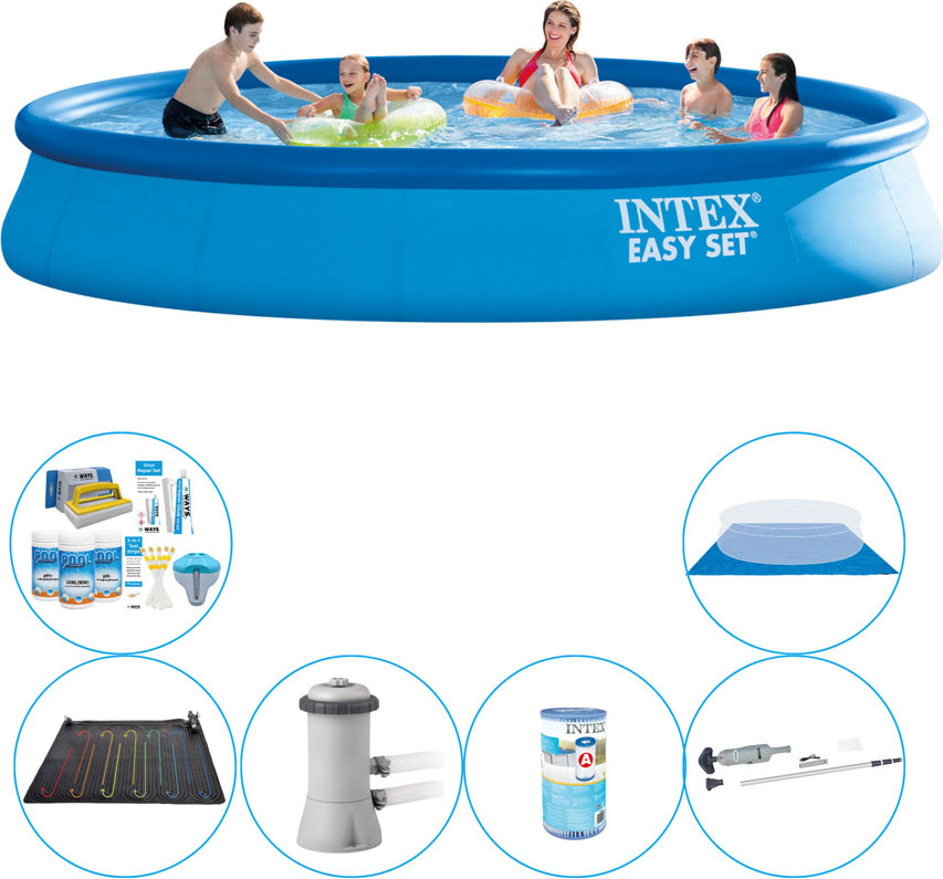 Príslušenstvo k bazénom Plus - 7-dielne - Intex Easy Set Round 457x84 cm