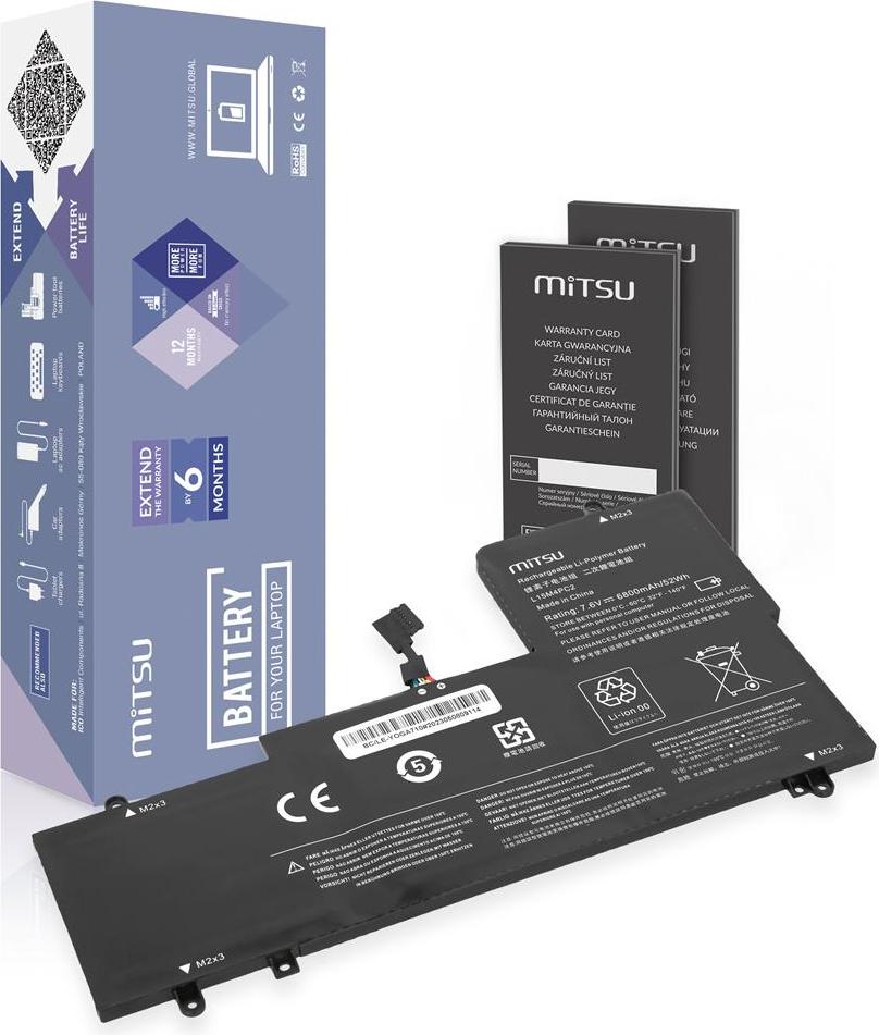 Batéria L15M4PC2 L15L4PC2 Lenovo Yoga 710-14IKB