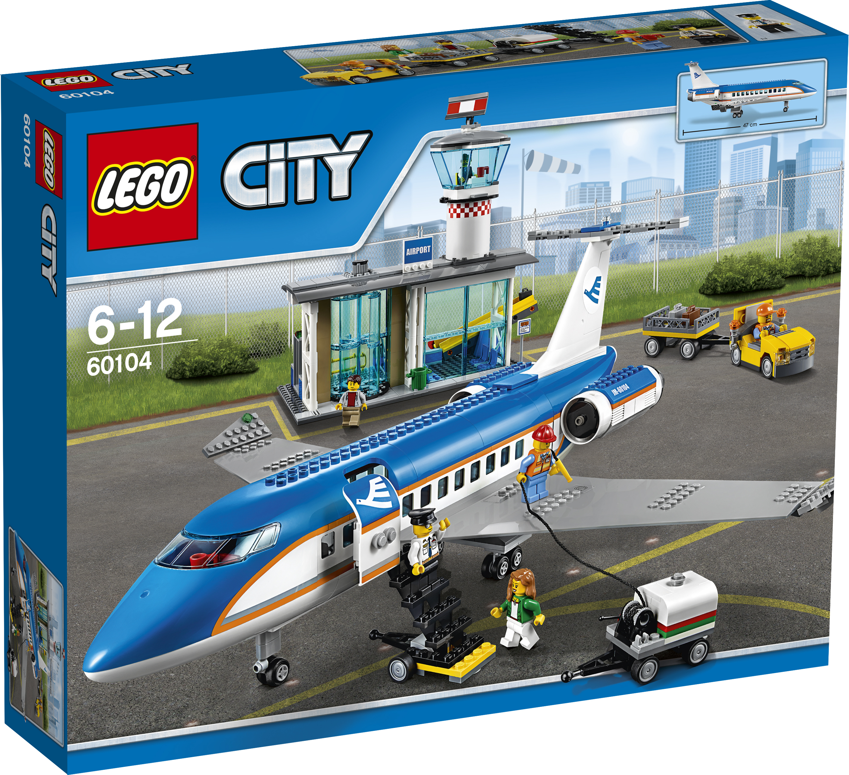 LEGO® City Flughafen-Abfertigungshalle 60104