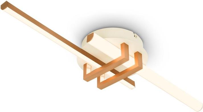 Briloner LED Deckenlampe Deckenleuchte Wohnzimmer Warmweiß Flur Schlafzimmer