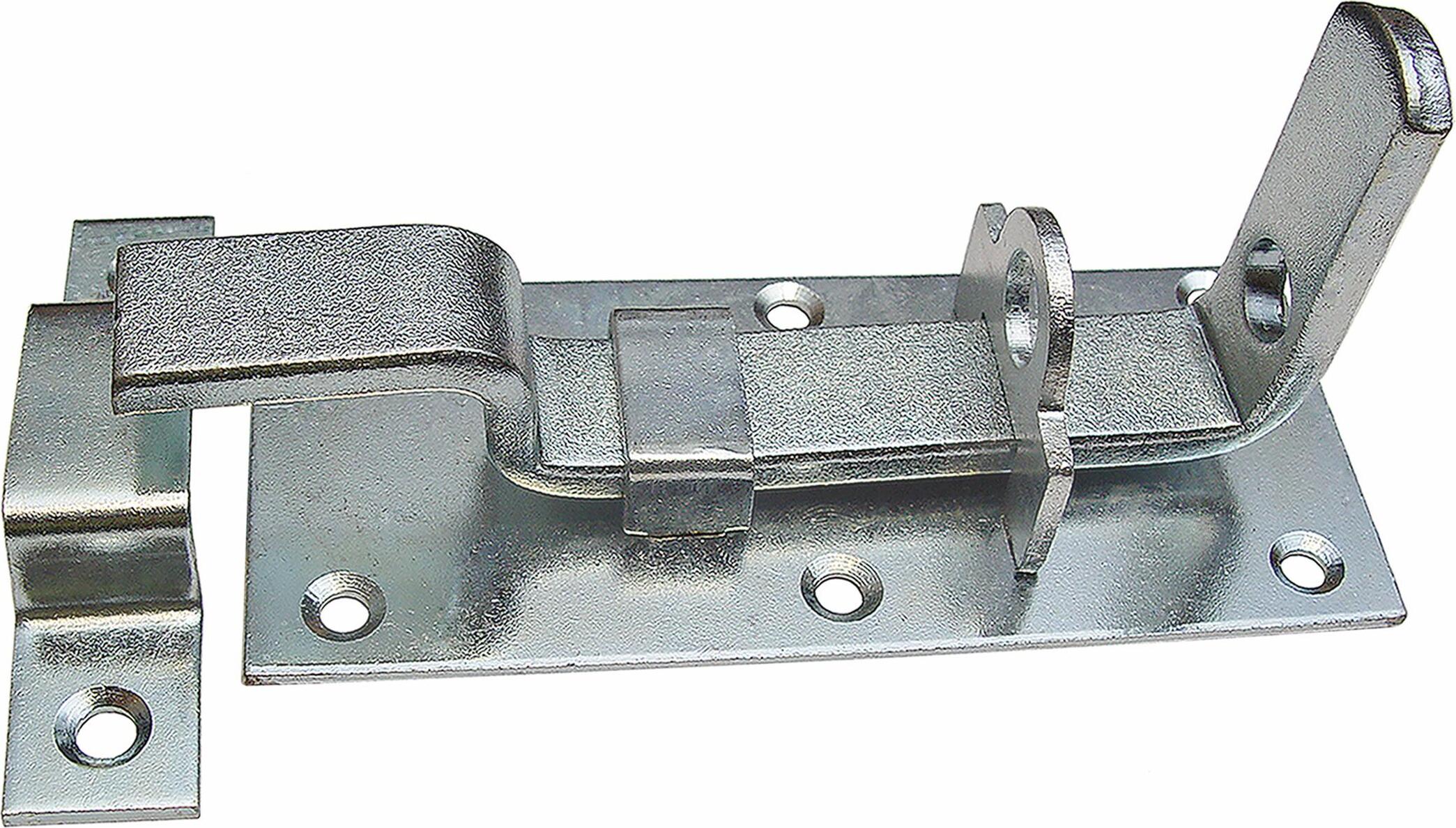 KeyMet 2 Schlossriegel Schubriegel Türriegel gekröpft 100 /50 mm