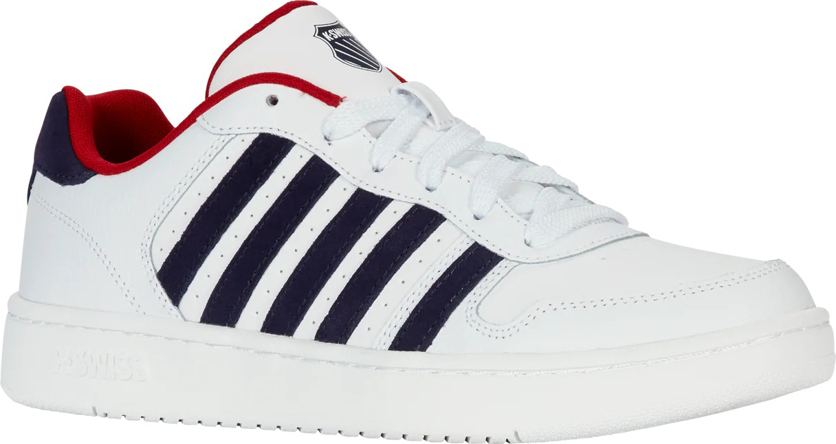 K-Swiss Court Palisades leren heren sneakers wit online bestellen | Scapino