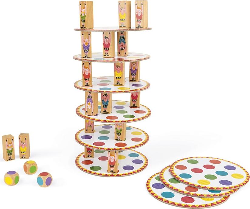 Janod - Acrobat' Geschicklichkeits- und Strategiespiel J02757