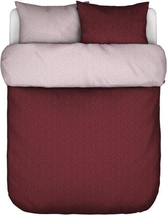 Marc O'Polo Marc O' Polo Satinbettwäsche Svara Farbe Red Größe 155x220 80x80 cm AL