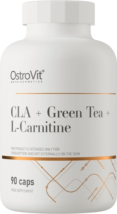 OstroVit CLA + Grner Tee + L-Carnitin Grner Tee Carnitin 90 Kapseln BI9104