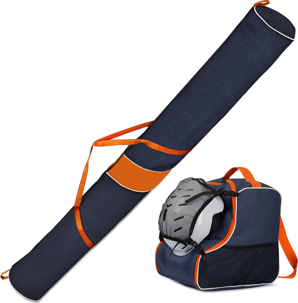 Premum SKTASCHE groß mt Rollen für 2 3 4 Paar Sk gepolstert